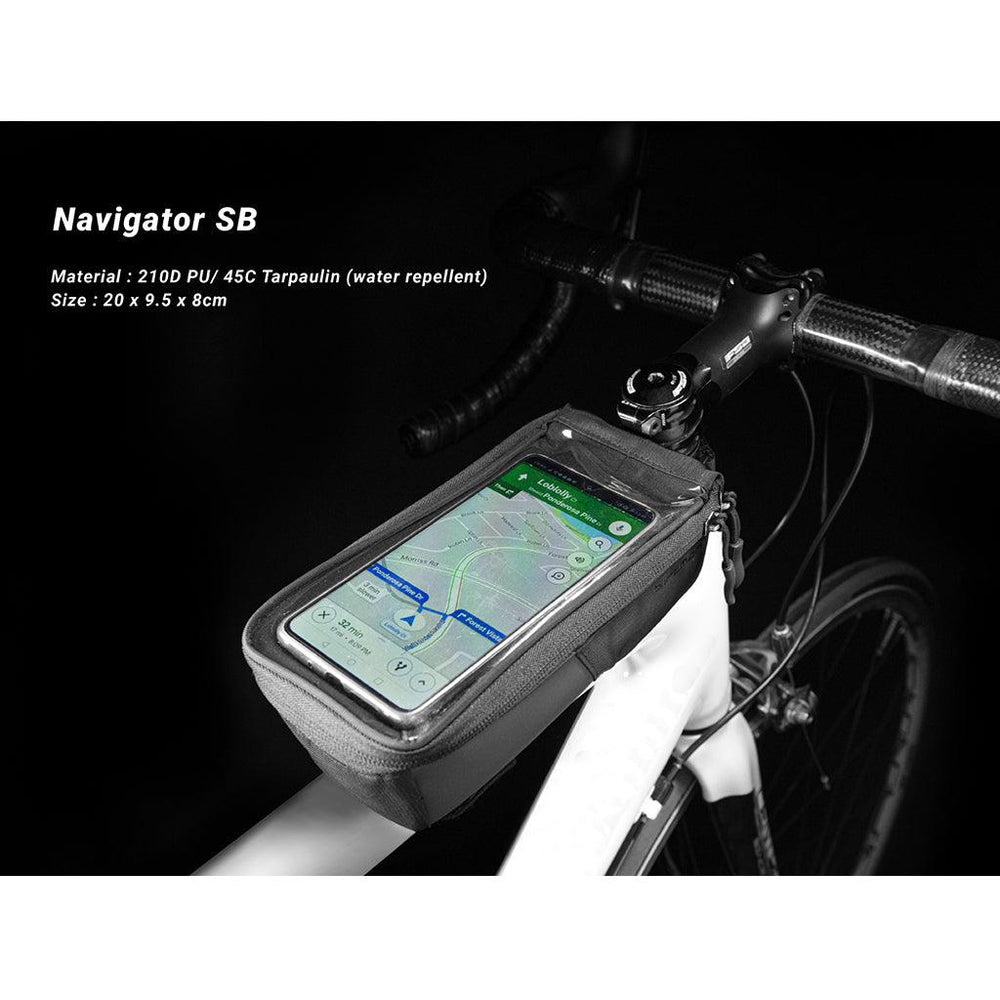 Birzman Navigator SB Top Tube Bag - BUMSONTHESADDLE