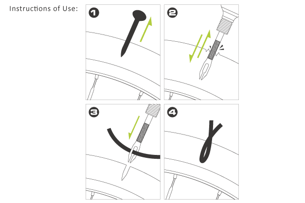 Birzman Tubeless Repair Kit - BUMSONTHESADDLE