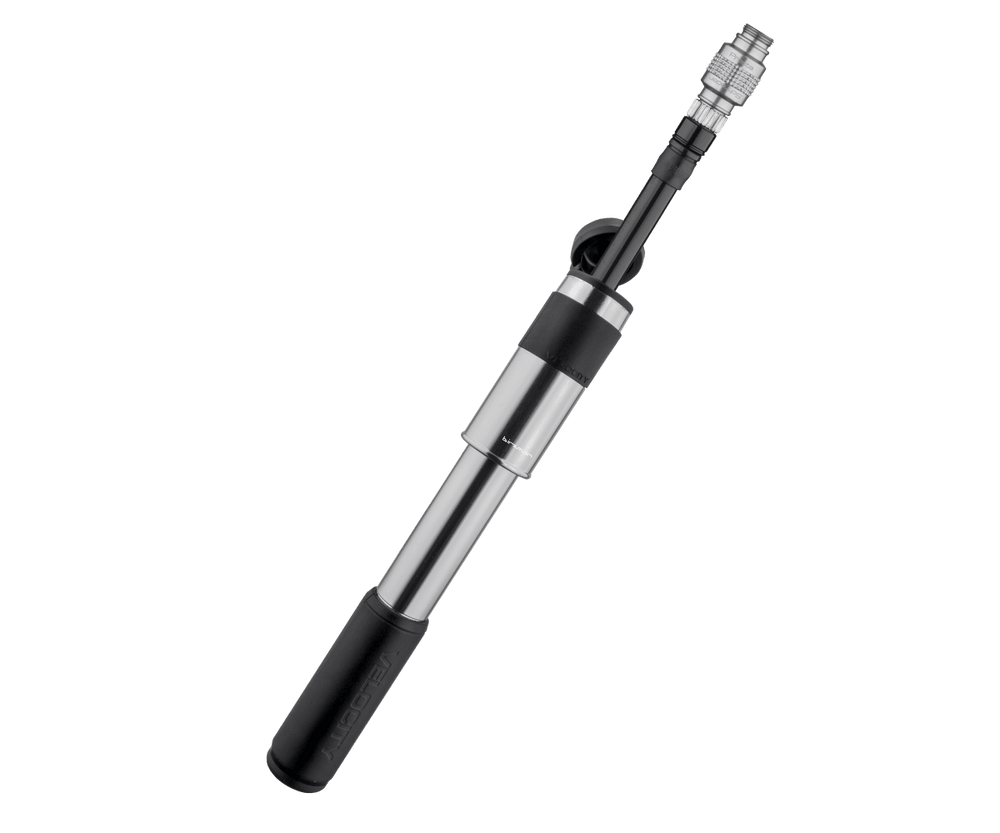 Birzman Velocity Road Hand Pump (Silver) - BUMSONTHESADDLE