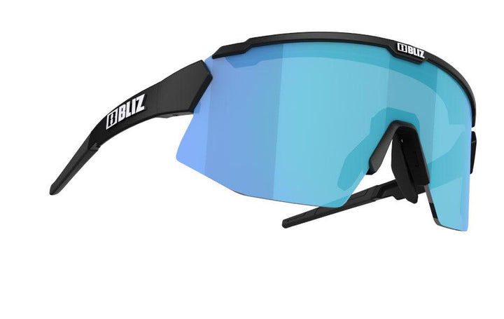 Bliz Breeze Small Black Sport Sunglasses (Silver) - BUMSONTHESADDLE