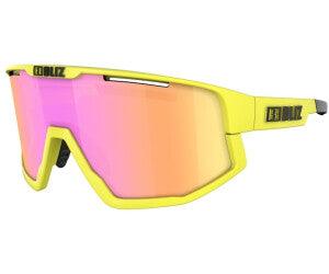 Bliz Fusion Sport Sunglasses (Brown w Purple/Matt Yellow) - BUMSONTHESADDLE