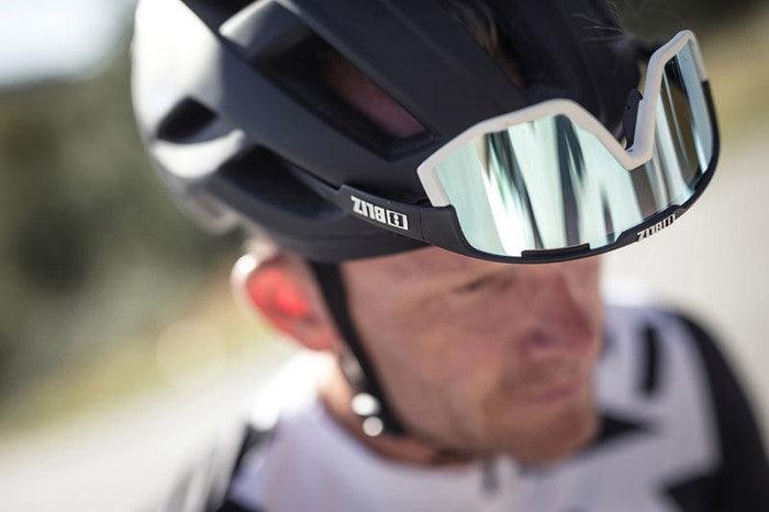 Bliz Fusion Sport Sunglasses (Smoke Blue/Matt Black) - BUMSONTHESADDLE