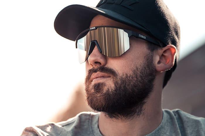 Bliz Hero Black Sport Sunglasses (Silver) - BUMSONTHESADDLE