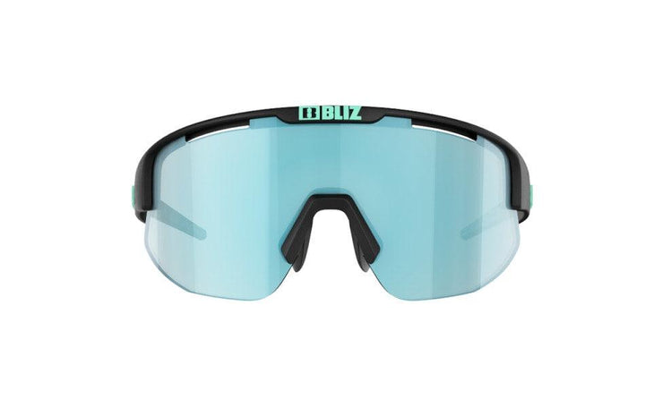 Bliz Matrix Small Sport Sunglasses (Smoke Ice Blue/Matte Black) - BUMSONTHESADDLE