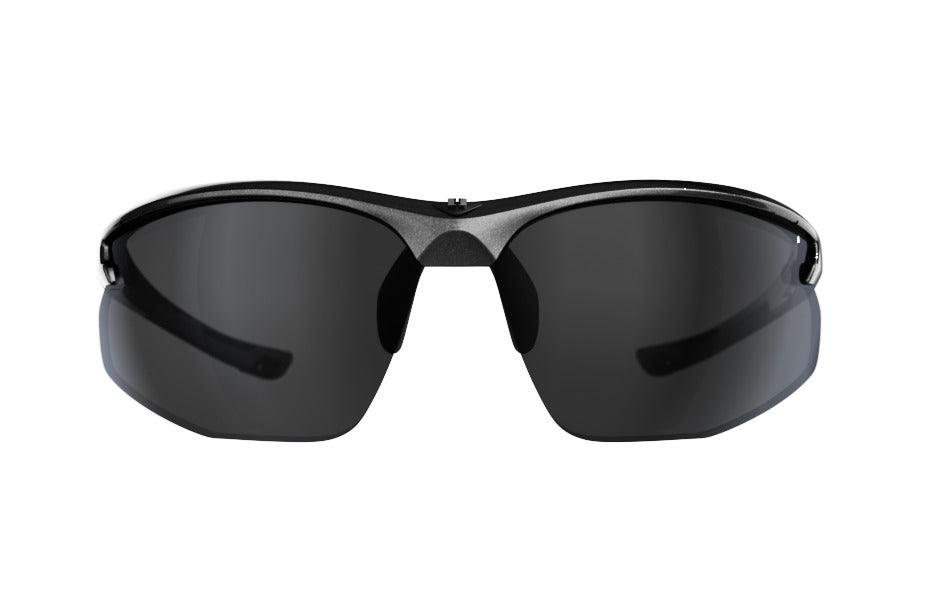 Bliz Motion Sport Sunglasses (Smoke Silver Mirror/Black) - BUMSONTHESADDLE