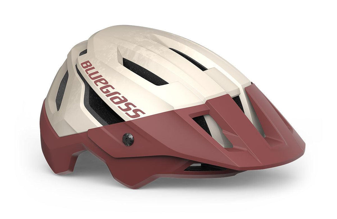 Bluegrass Rouge MTB Cycling Helmet (Off White/Matt) - BUMSONTHESADDLE