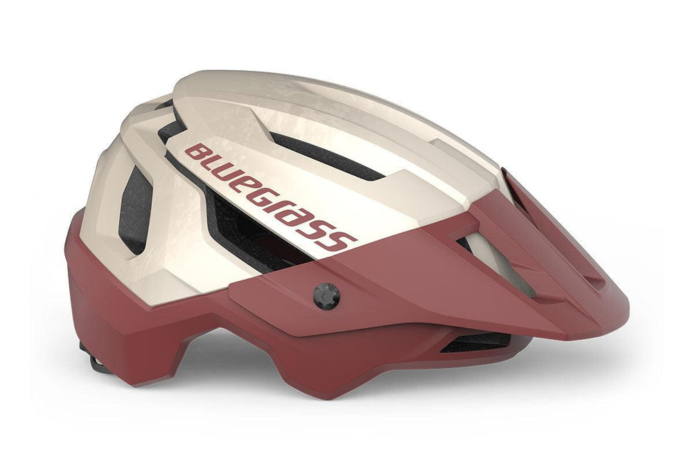 Bluegrass Rouge MTB Cycling Helmet (Off White/Matt) - BUMSONTHESADDLE
