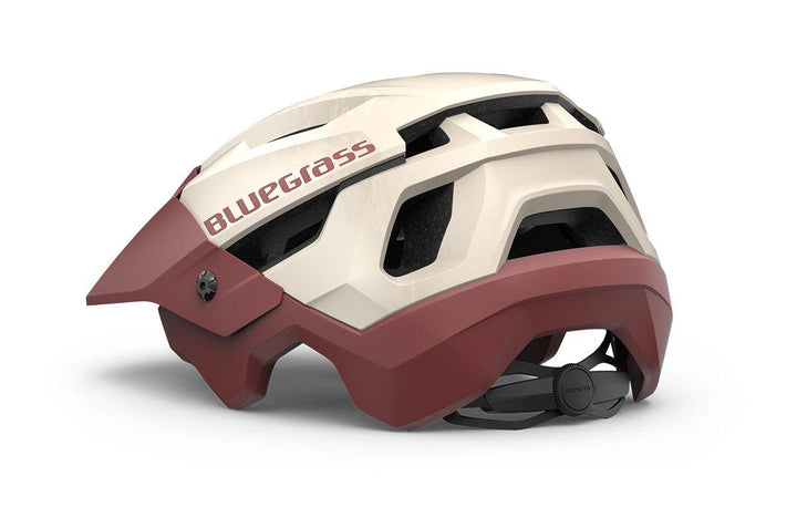 Bluegrass Rouge MTB Cycling Helmet (Off White/Matt) - BUMSONTHESADDLE