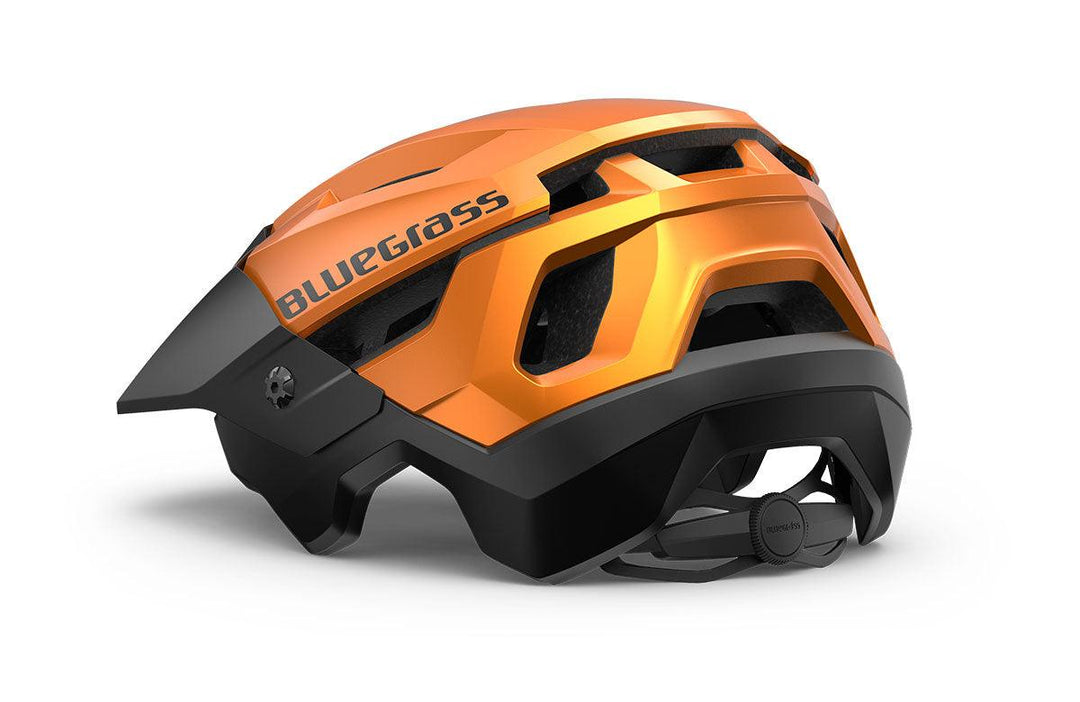 Bluegrass Rouge MTB Cycling Helmet (Orange Metallic/Matt) - BUMSONTHESADDLE
