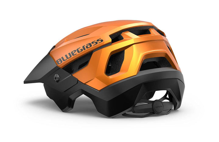 Bluegrass Rouge MTB Cycling Helmet (Orange Metallic/Matt) - BUMSONTHESADDLE