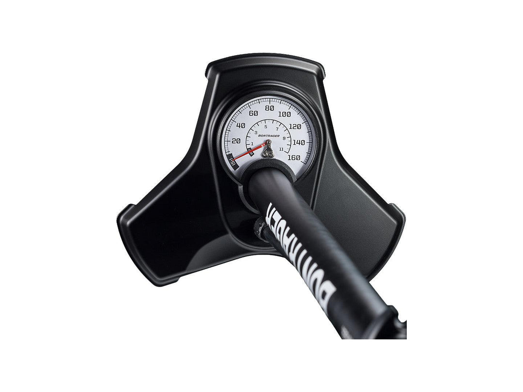 Bontrager Charger Floor Pump (Black) - BUMSONTHESADDLE