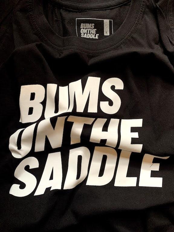 BUMSONTHESADDLE T-Shirts (Black) - BUMSONTHESADDLE