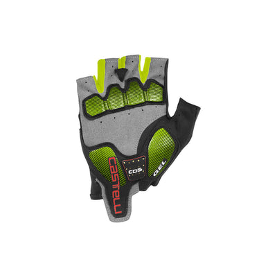 Castelli Arenberg Gel 2 Mens Cycling Gloves (Black Yellow Fluo)