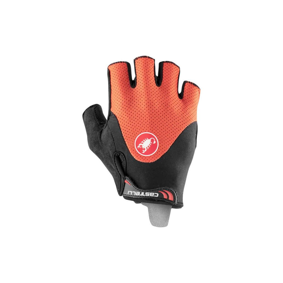 Castelli Arenberg Gel 2 Mens Cycling Gloves (Fiery Red/Black) - BUMSONTHESADDLE