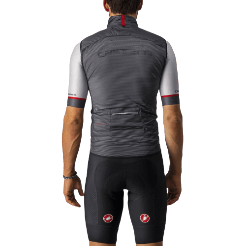 Castelli Aria Mens Cycling Jacket (Dark Gray) - BUMSONTHESADDLE