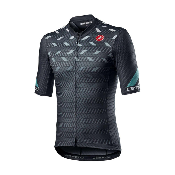 Castelli Avanti Mens Cycling Jersey (Dark Gray) - BUMSONTHESADDLE