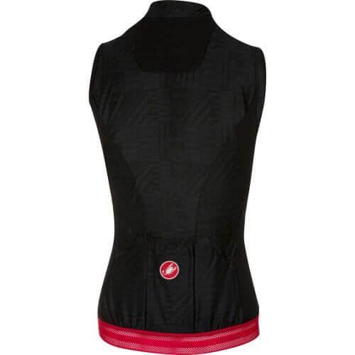 Castelli Women's Bellissima Sleeveless Jersey (Black/Red)