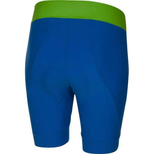 Castelli Bellissima Womens Cycling Shorts (Matte Blue/Kelly Green) - BUMSONTHESADDLE
