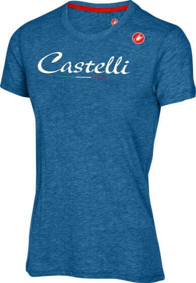 Castelli Women's Classic W T-Shirt (Melange Blue)