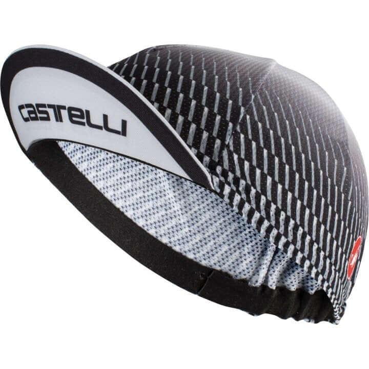 Castelli Climber's Cap (Silver Gray/White-Light Black) - BUMSONTHESADDLE