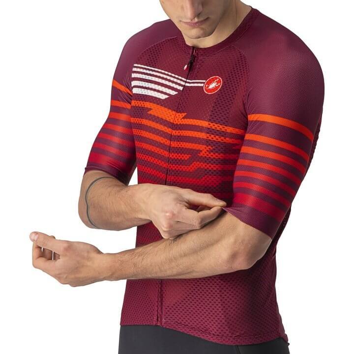 Castelli Climbers 3.0 Mens Cycling Jersey (Bordeaux/Red) - BUMSONTHESADDLE