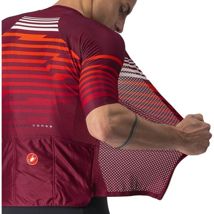 Castelli Climbers 3.0 Mens Cycling Jersey (Bordeaux/Red) - BUMSONTHESADDLE