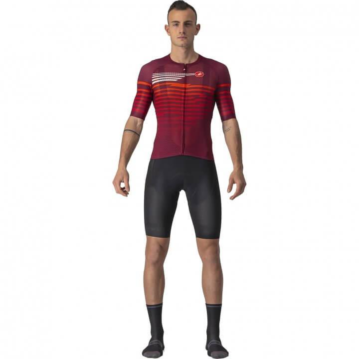 Castelli Climbers 3.0 Mens Cycling Jersey (Bordeaux/Red) - BUMSONTHESADDLE