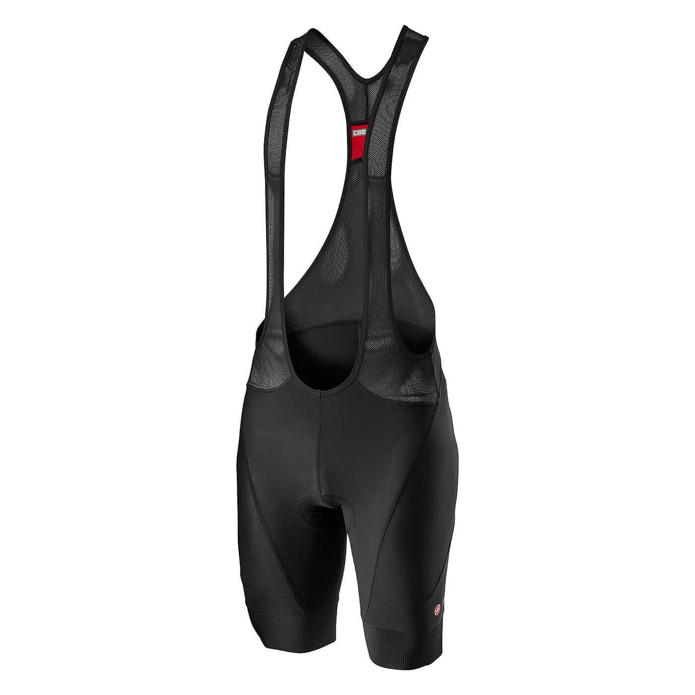 Castelli Endurance 3 Mens Cycling Bibshorts (Black) - BUMSONTHESADDLE