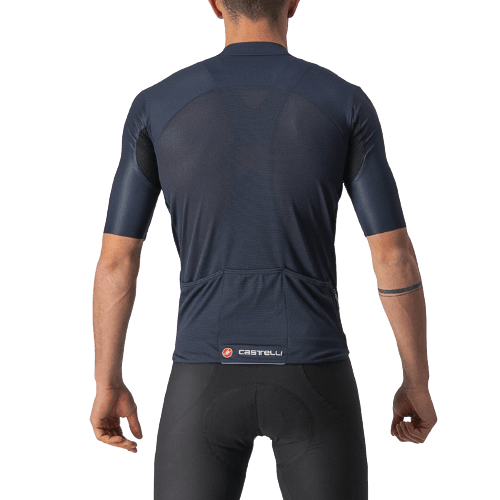 Castelli Endurance Elite Mens Cycling Jersey (Savile Blue) - BUMSONTHESADDLE