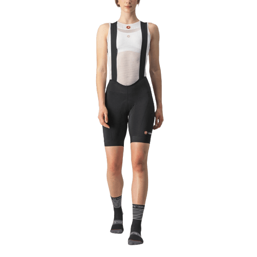 Castelli Endurance Womens Cycling Bibshorts (Black) - BUMSONTHESADDLE
