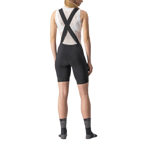 Castelli Endurance Womens Cycling Bibshorts (Black) - BUMSONTHESADDLE