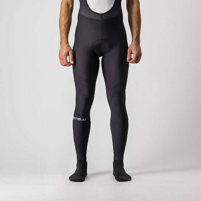 Castelli Entrata Bib Tights (Black) - BUMSONTHESADDLE