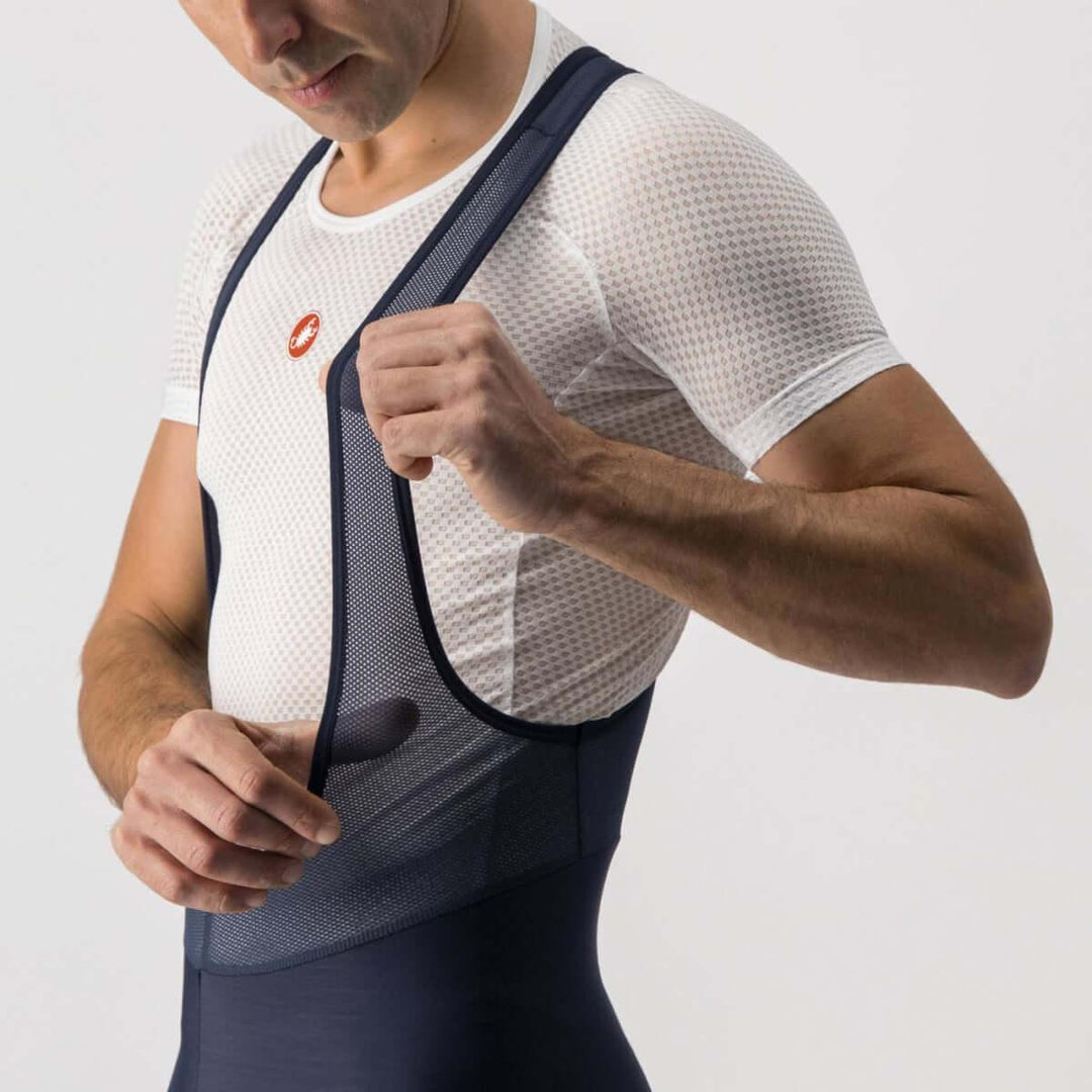 Castelli Entrata Mens Cycling Bib Tight (Savile Blue) - BUMSONTHESADDLE