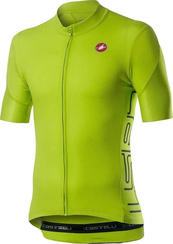 Castelli Entrata V Jersey (Chartreuse)