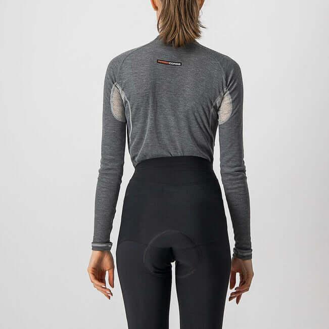 Castelli Flanders 2 Warm Baselayer (Grey) - BUMSONTHESADDLE