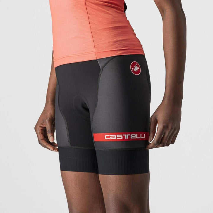 Castelli Free 2 Womens Triathlon Shorts (Black) - BUMSONTHESADDLE