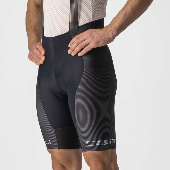 Castelli Free Aero RC Pro Mens Cycling Bibshorts (Black/White) - BUMSONTHESADDLE