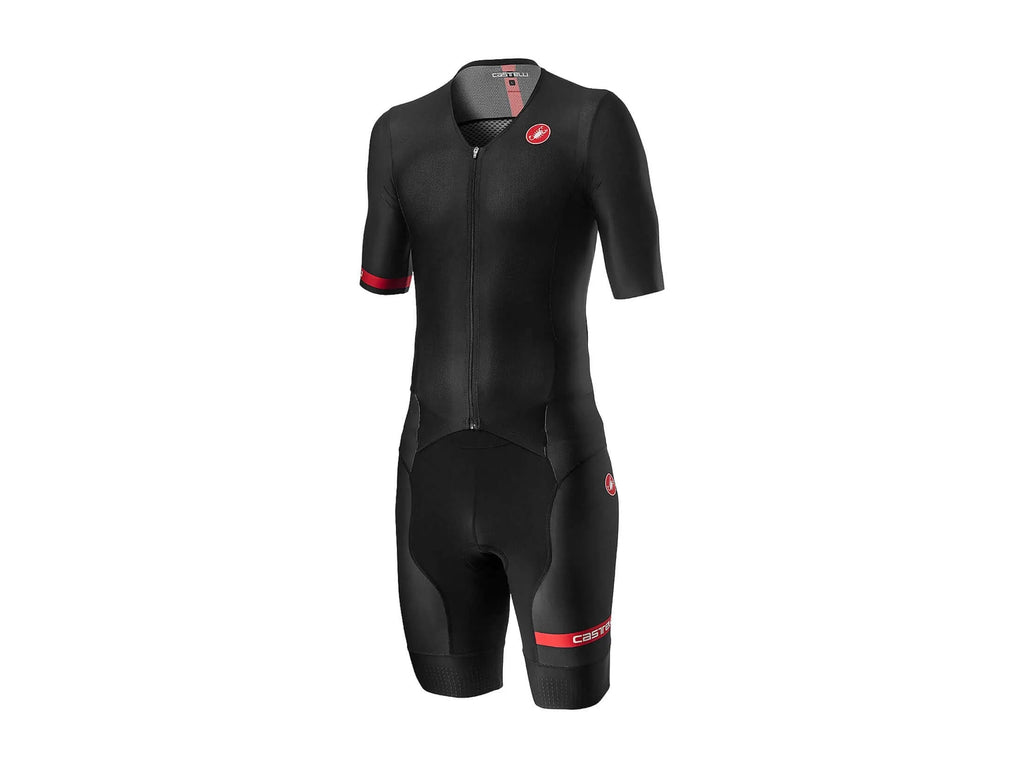 Castelli FREE SANTEMO SS SUIT セパレートワンピース Castelli Free Sanremo 2 Short Sleeve Men's Triathlon Suit (Black