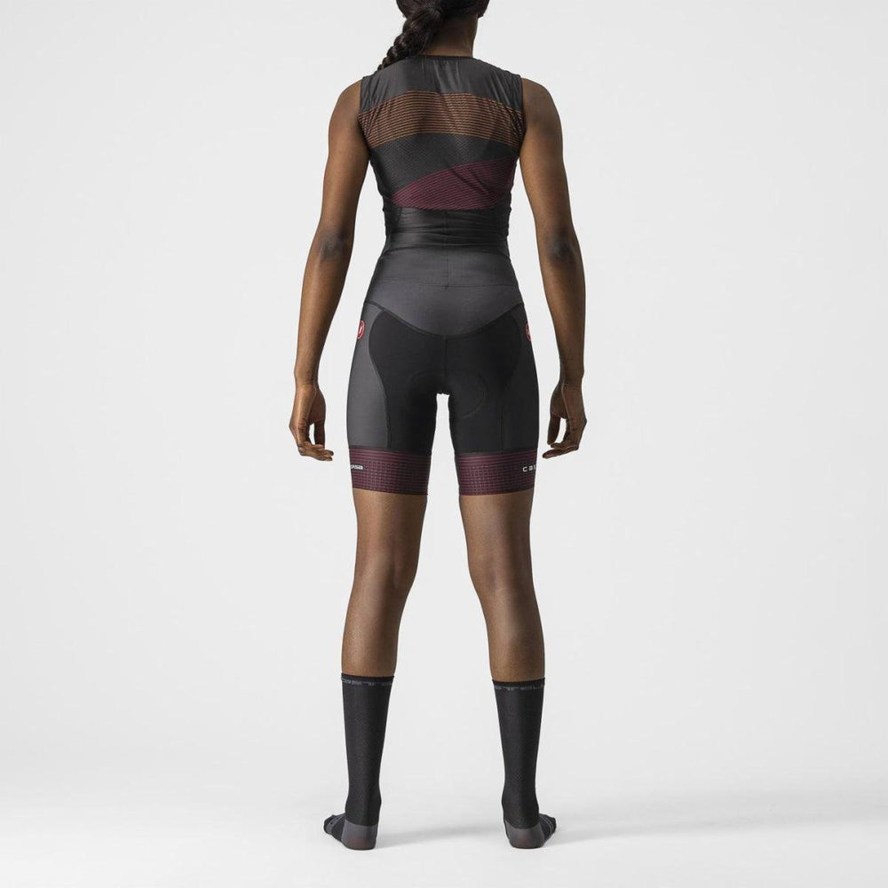 Castelli Free Sanremo Womens Cycling Triathlon Suit (Multicolour/Black) - BUMSONTHESADDLE