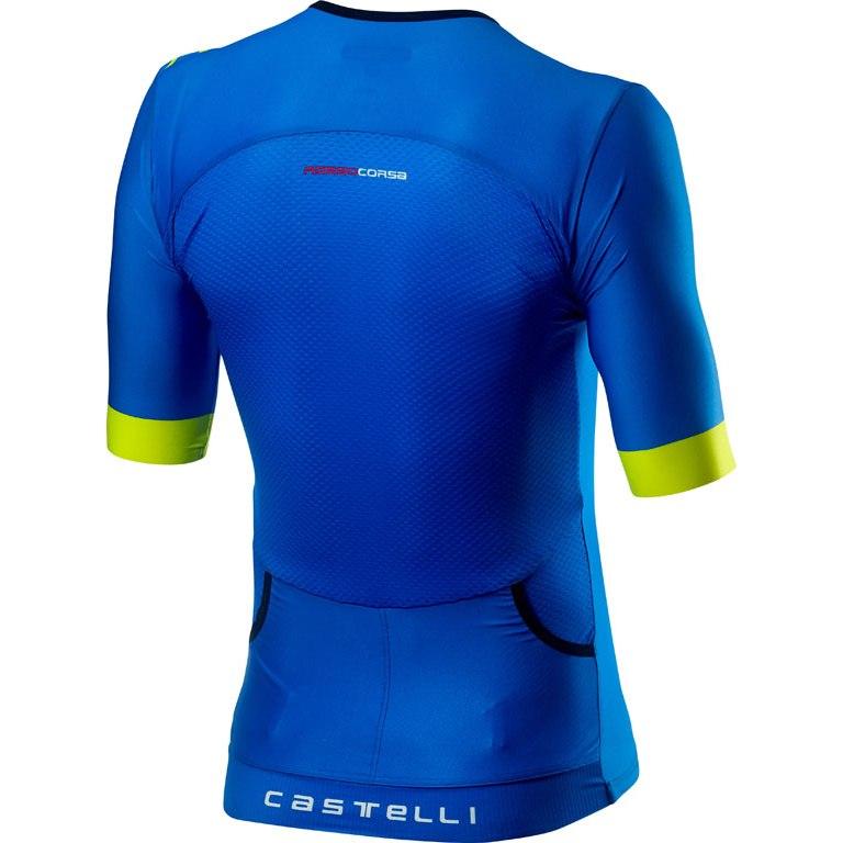 Castelli Free Speed 2 Race Top (Drive Blue) - BUMSONTHESADDLE