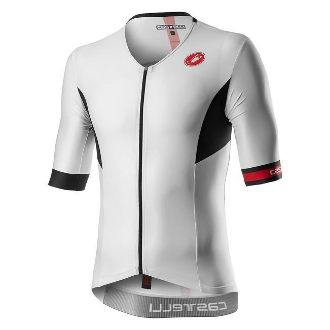 Castelli Free Speed 2 Race Top (White/Black) - BUMSONTHESADDLE