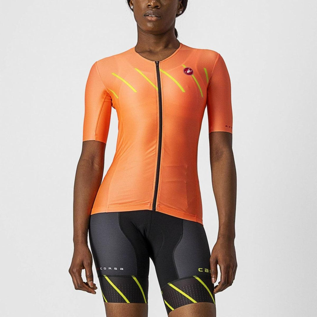 Castelli Free Speed 2 Women Race Top (Coral Flash) - BUMSONTHESADDLE