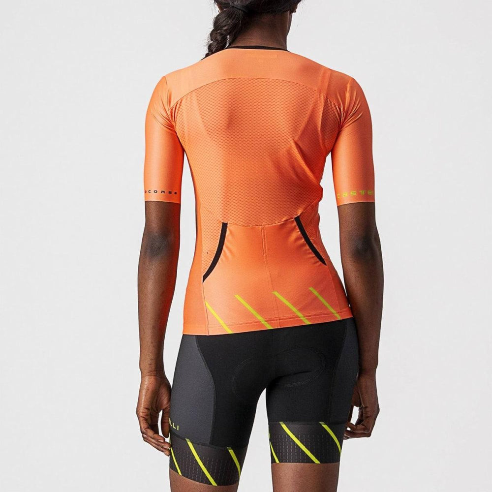 Castelli Free Speed 2 Women Race Top (Coral Flash) - BUMSONTHESADDLE