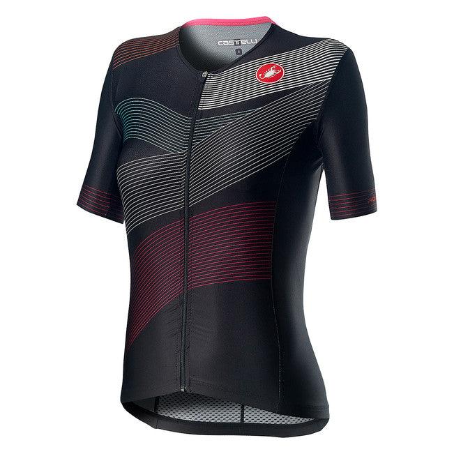 Castelli Free Speed 2 Women’s Tri-Top (Multicolour Black) - BUMSONTHESADDLE