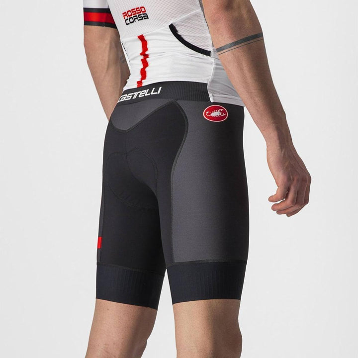 Castelli Free Tri 2 Mens Cycling Shorts (Black) - BUMSONTHESADDLE