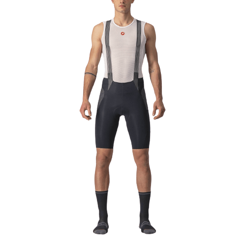 Castelli Free Unlimited Mens Cycling Bibshorts (Black) - BUMSONTHESADDLE