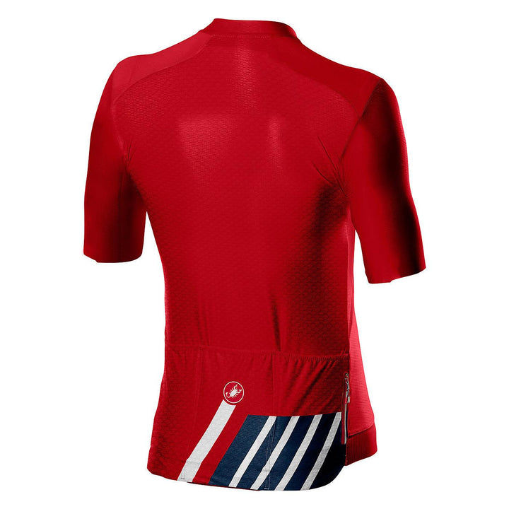 Castelli HORS Categorie Mens Cycling Jersey (Red) - BUMSONTHESADDLE