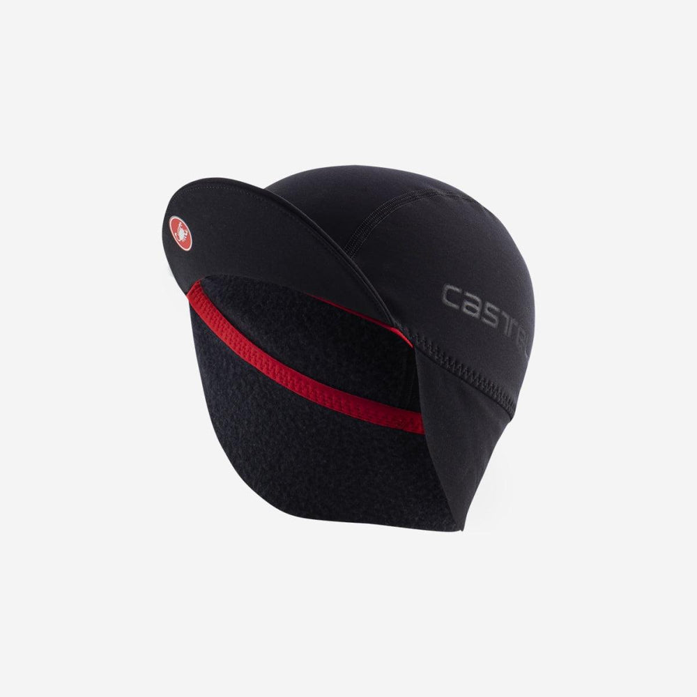 Castelli Nano Thermal Cap (Black) - BUMSONTHESADDLE