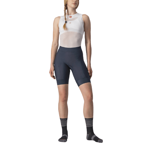 Castelli Prima Womens Cycling Shorts (Savile Blue/Brilliant Pink) - BUMSONTHESADDLE