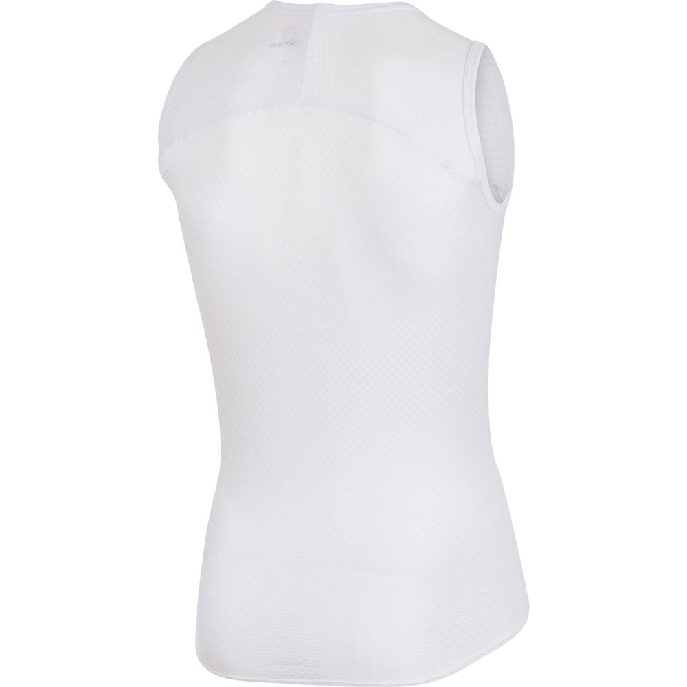 Castelli Pro Issue Sleeveless Baselayer (White) - BUMSONTHESADDLE